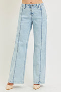 RISEN Slouchy Wide Leg Jeans