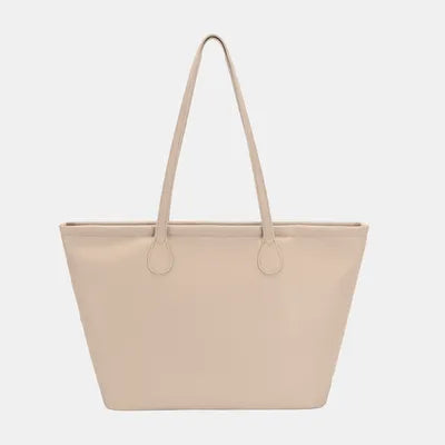 David Jones PU Leather Tote Bag